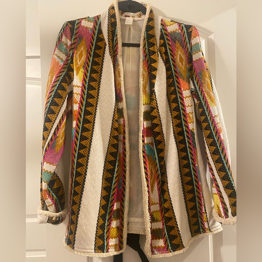H&M Abract Jacket w/ belt
